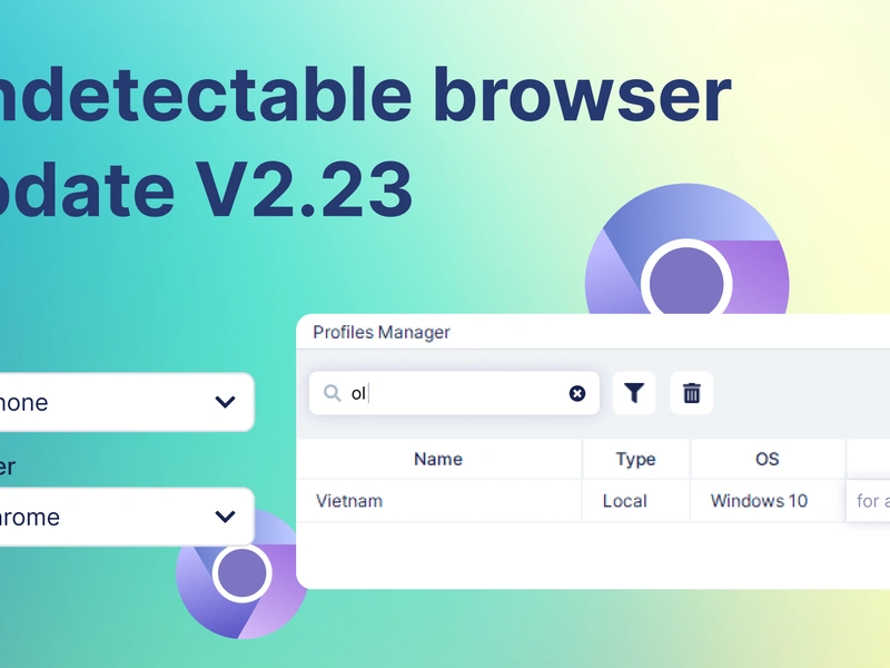 What's new in the Undetectable update V2.23