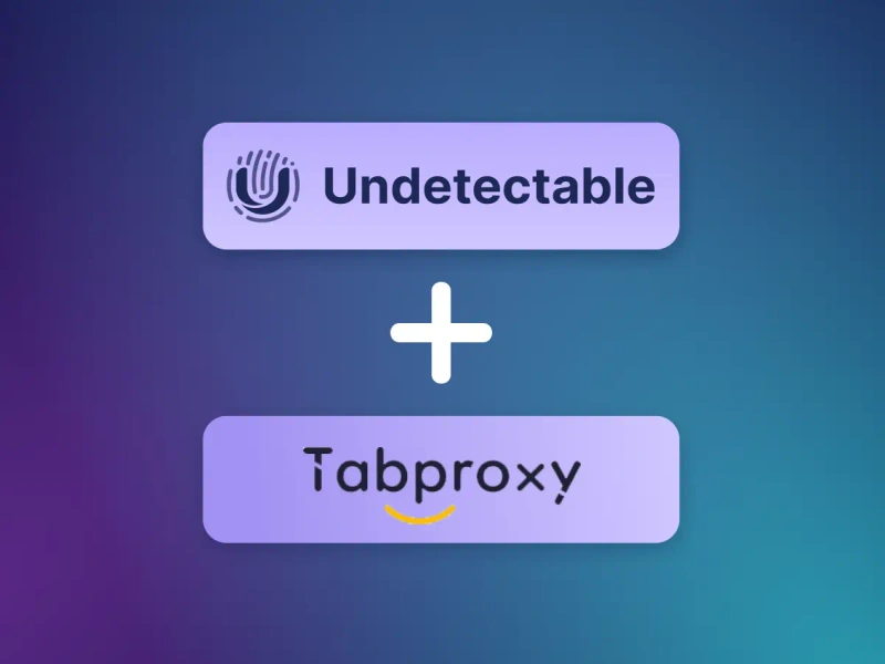 Setting up TabProxy proxy in antidetect browser Undetectable.io