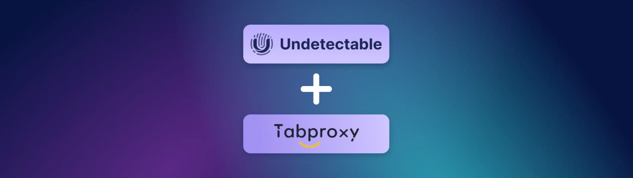 Setting up TabProxy proxy in antidetect browser Undetectable.io